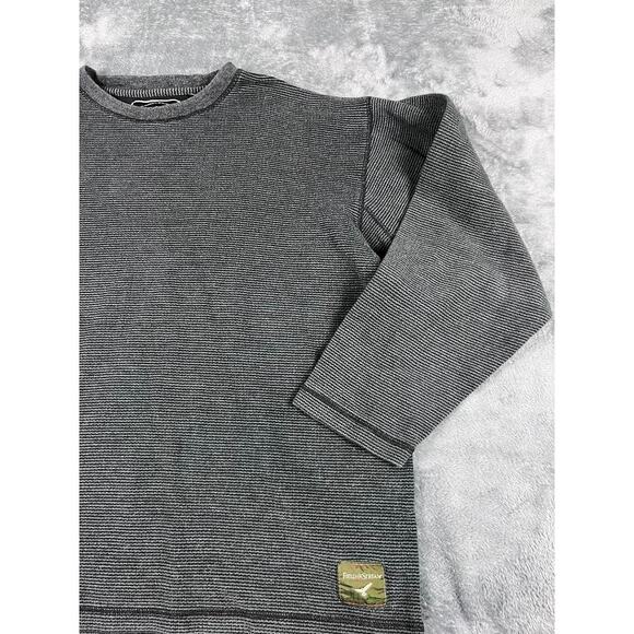 Field & Stream Thermal Waffle Knit Long Sleeve Shirt Gray XL Excellent - Picture 8 of 9